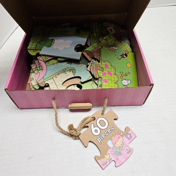 Princess Fairyland Giant Floor Giant Floor Puzzle 2 X 3 Feet Green Start 60 pcs - Picture 12 of 16